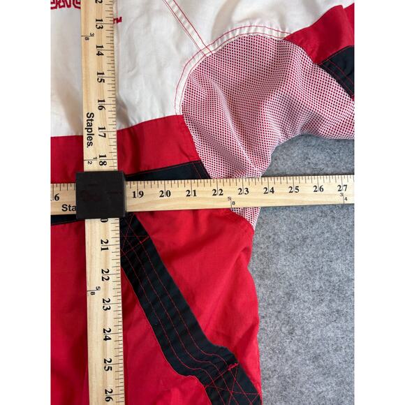 Vintage Wisconsin Badgers Starter Jacket Mens XL 1/4 Zip Collegiate Sportswear - Picture 7 of 8